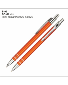 Długopis BOND B-05 pomarańczowy