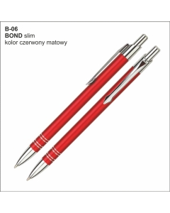 Długopis BOND B-06 czerwony
