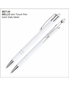 Długopis BELLO Touch Pen BET-20 biały