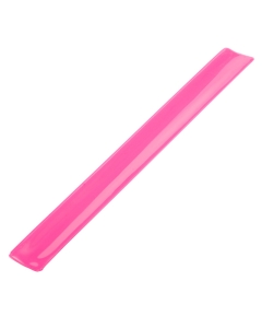 Opaska odblaskowa 30 cm, różowy